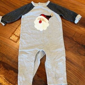 Mud Pie 6-9 months Santa outfit